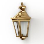 Louis XIII 02 | Wandleuchte aus Messing – klassische Außenbeleuchtung von Roger Pradier